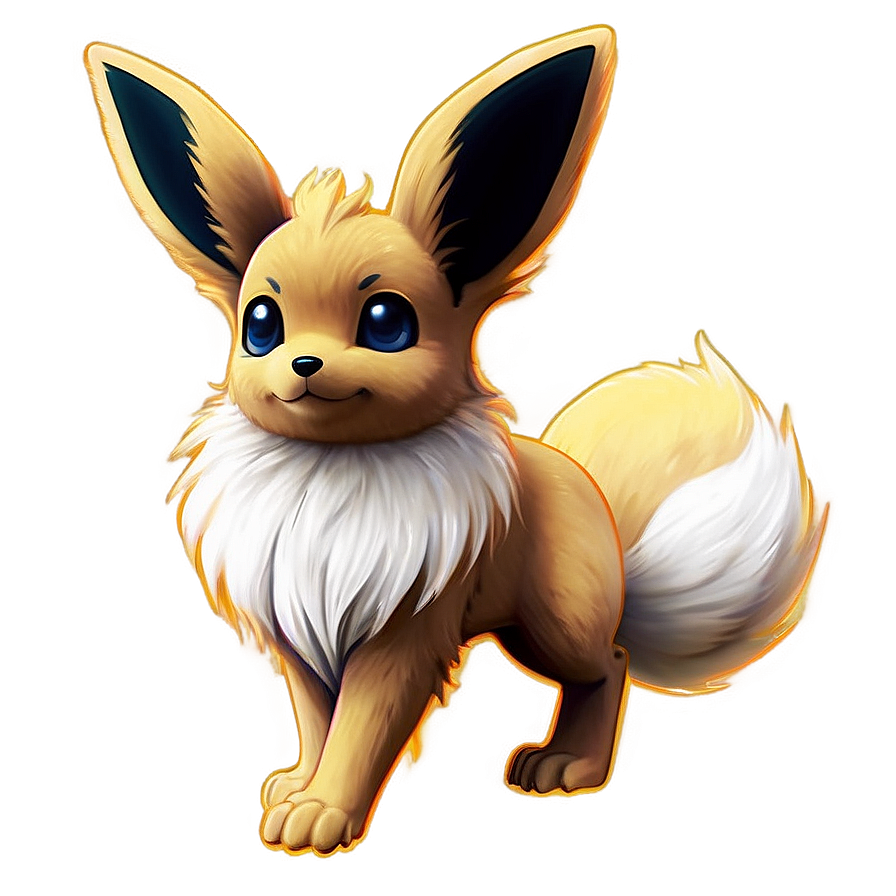 Realistic Eevee Art Png Afk