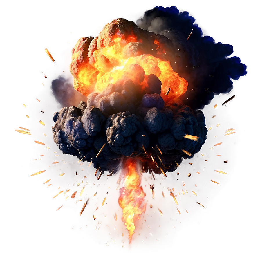 Realistic Explosion Illustration Png Poo