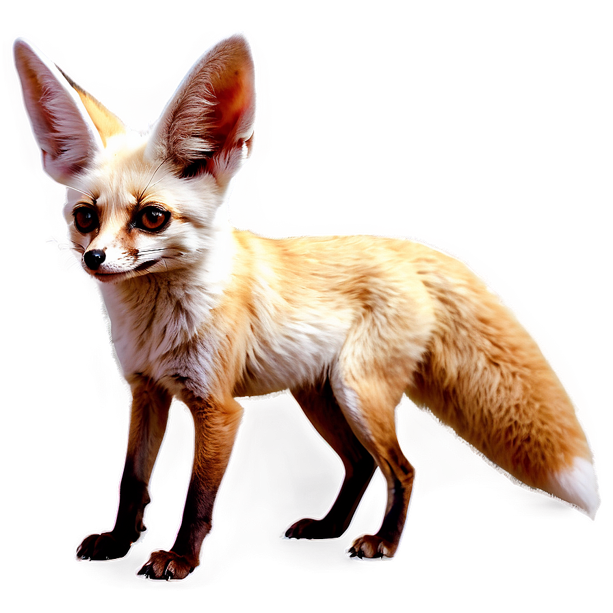 Realistic Fennec Fox Artwork Png 45