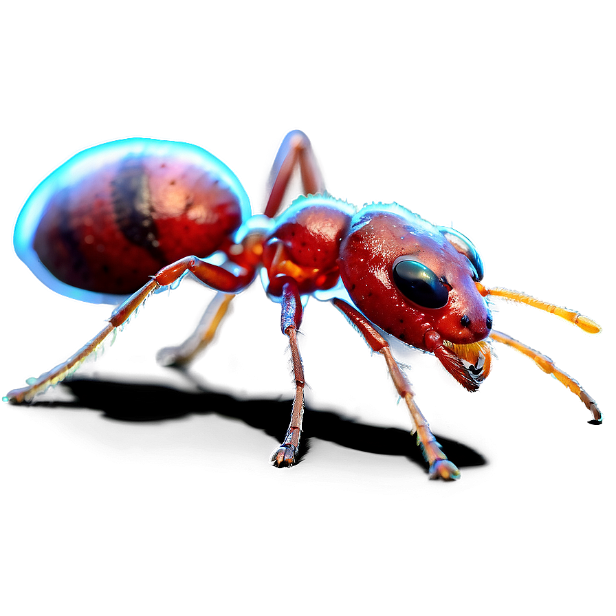 Realistic Fire Ant Art Png Yjx