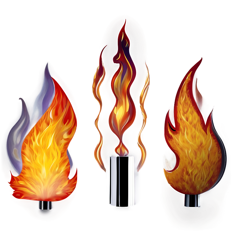 Realistic Fire Flames Png Kka