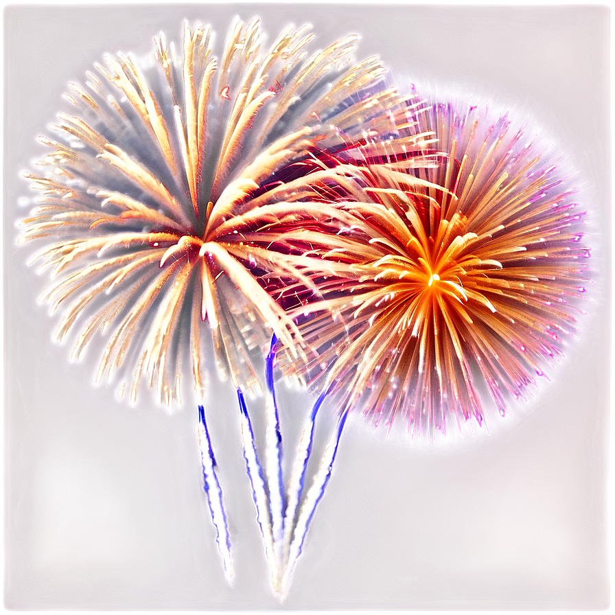 Realistic Fireworks Png 51