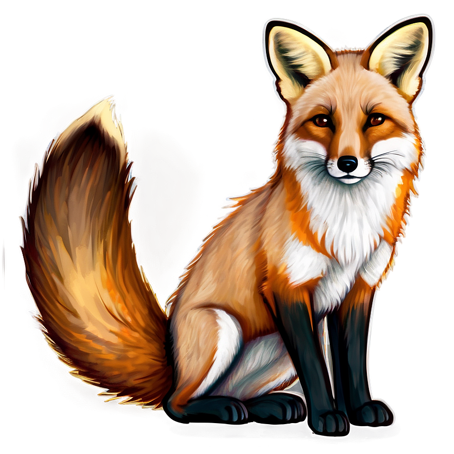 Realistic Fox Sketch Png Aly14