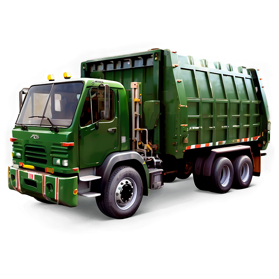 Realistic Garbage Truck Png Rfo