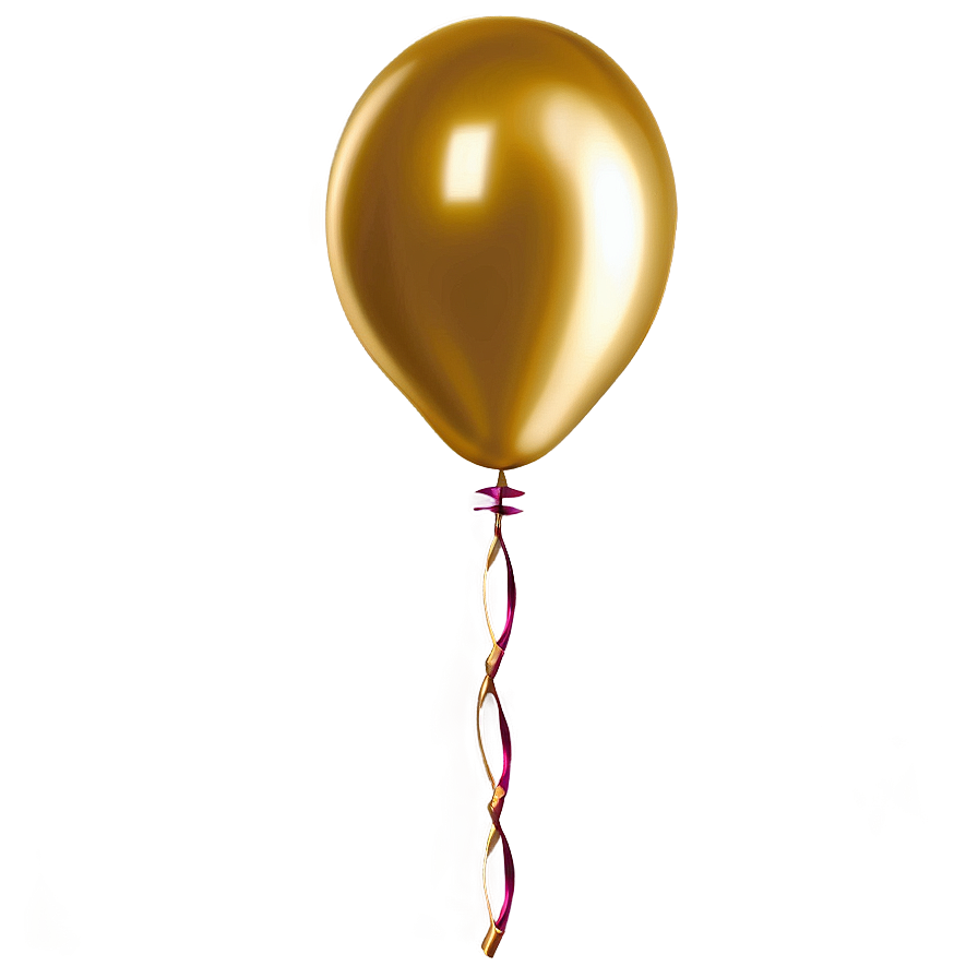 Realistic Gold Balloons Png Jly