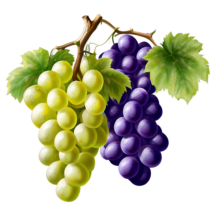 Realistic Grapes Png 78