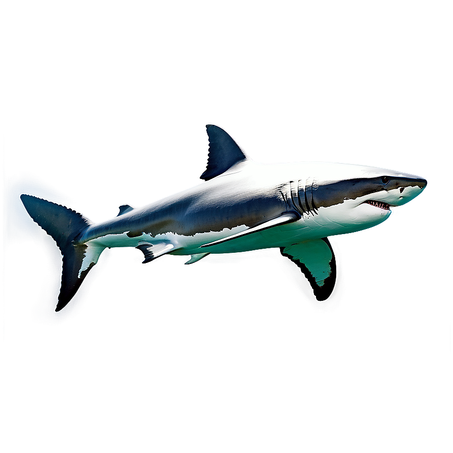 Realistic Great White Shark Png 57