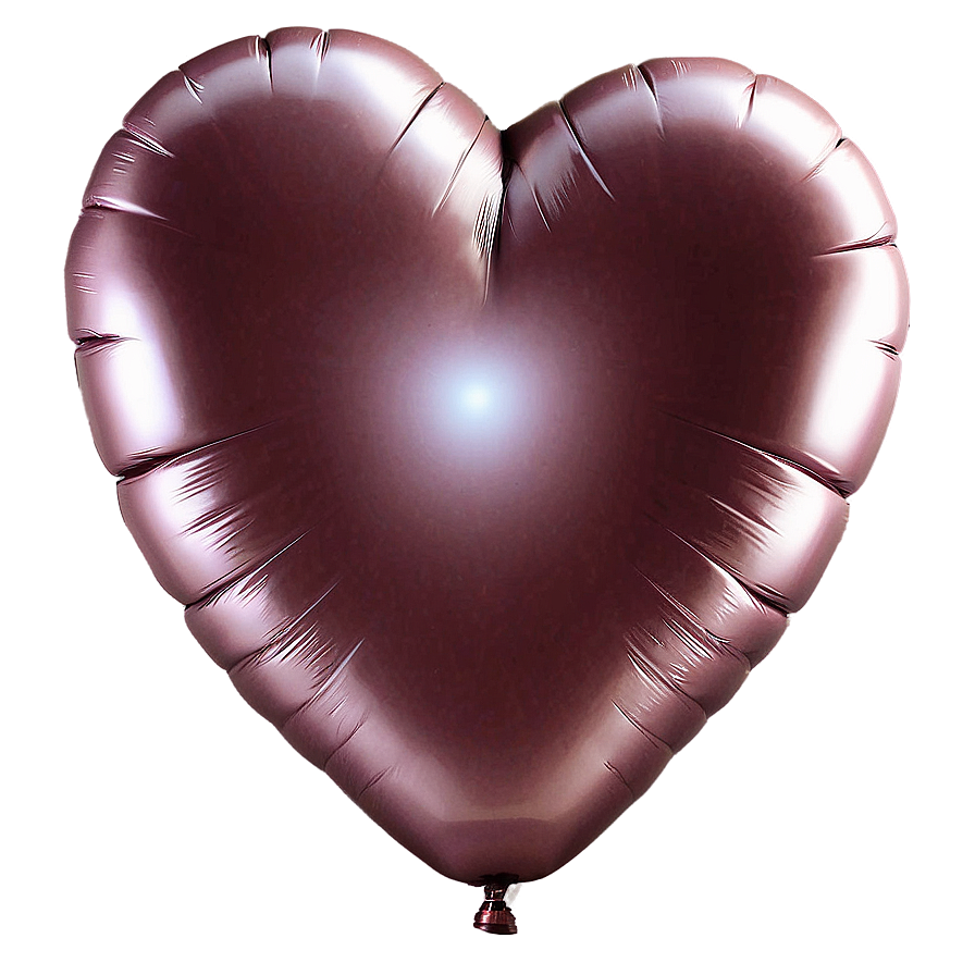 Realistic Heart Balloon Png Bko78