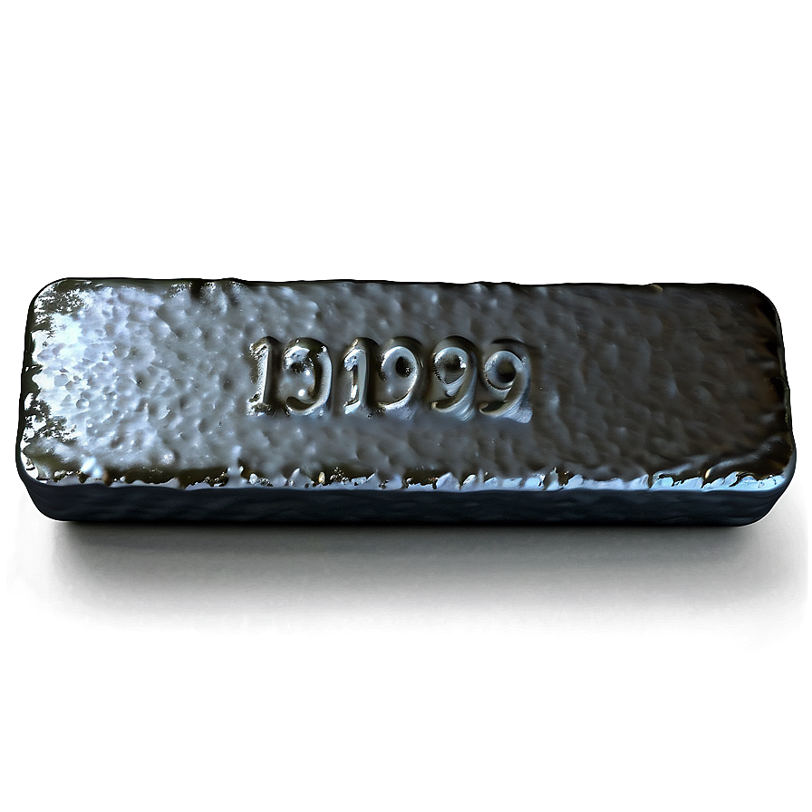 Realistic Iron Ingot Png 24