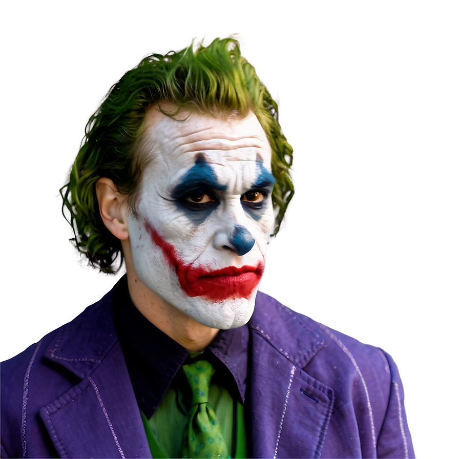 Realistic Joker Makeup Effect Png 06272024