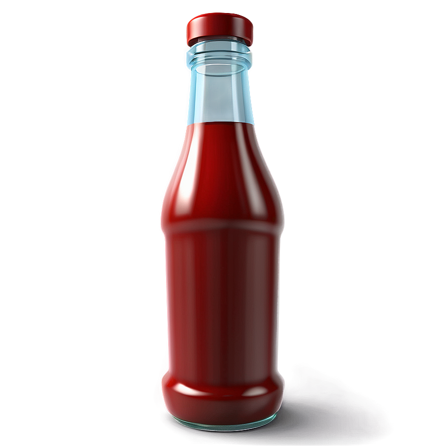 Realistic Ketchup Bottle Png Fuf