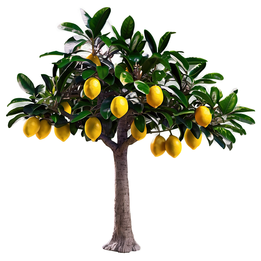 Realistic Lemon Tree Image Png 06212024