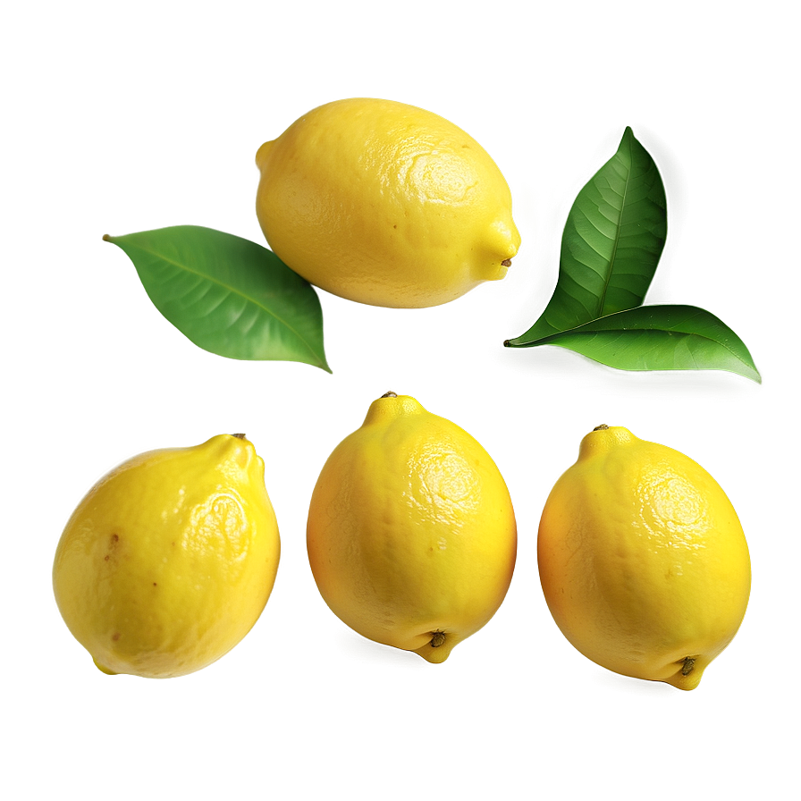 Realistic Lemons Png 06122024