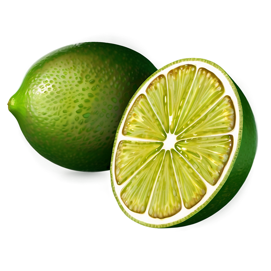 Realistic Lime Slice Png Ssw