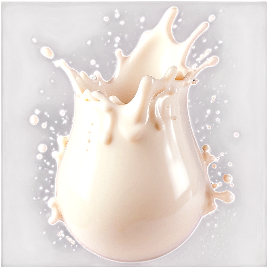 Realistic Milk Splash Png 05252024