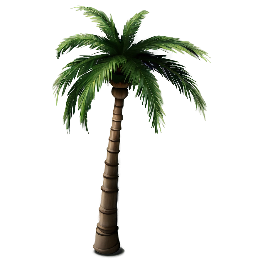 Realistic Palm Tree Emoji Png Xrw69