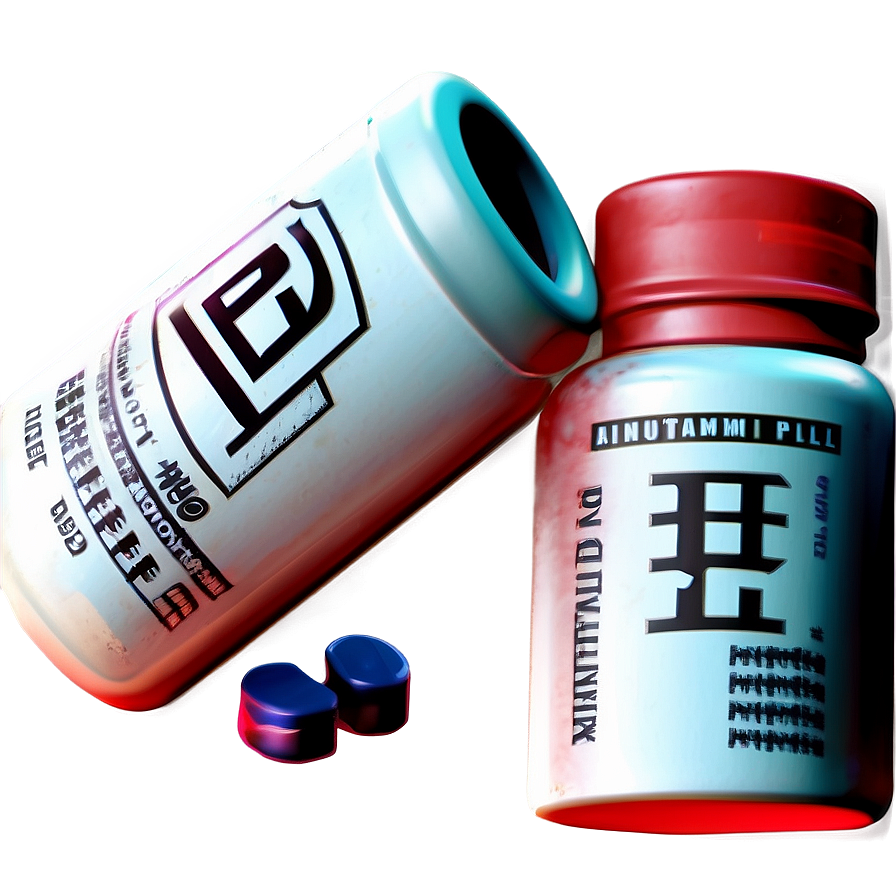 Realistic Pill Bottle Png 83