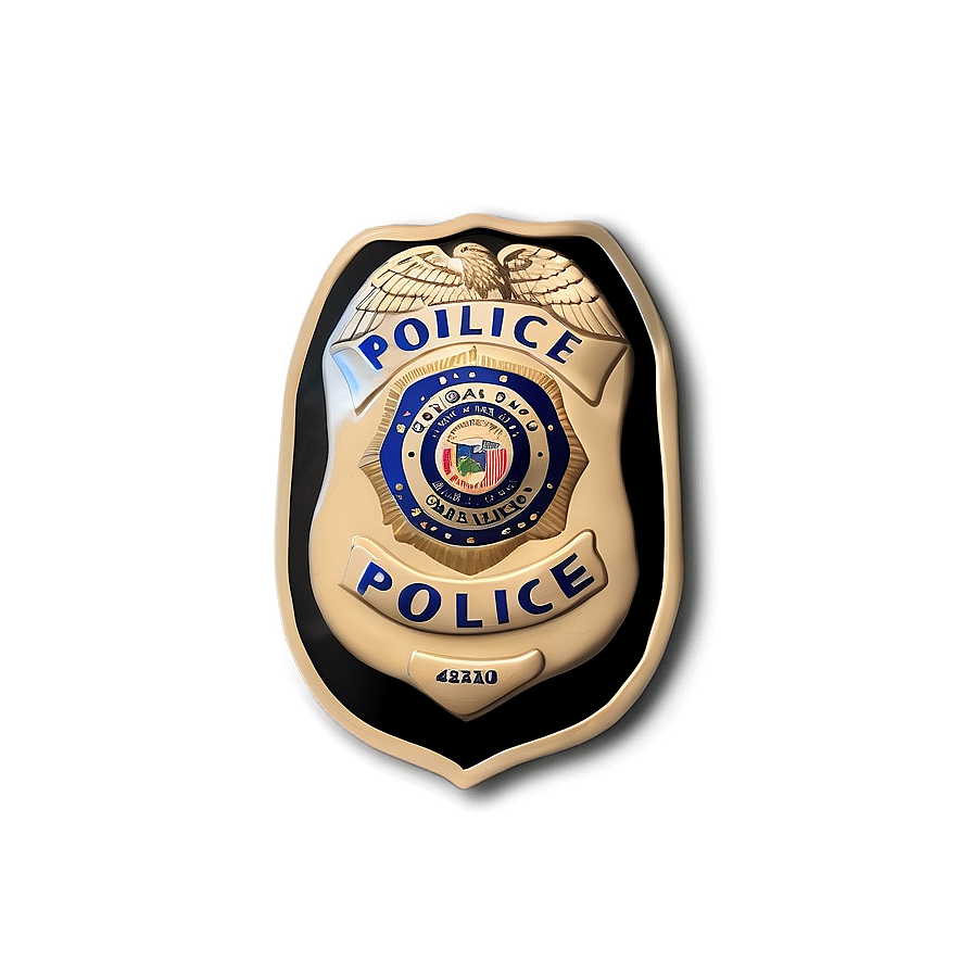 Realistic Police Badge Png Cgx