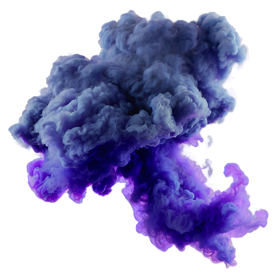 Realistic Purple Smoke Png 4