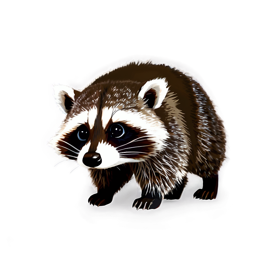 Realistic Raccoon Image Png 05232024