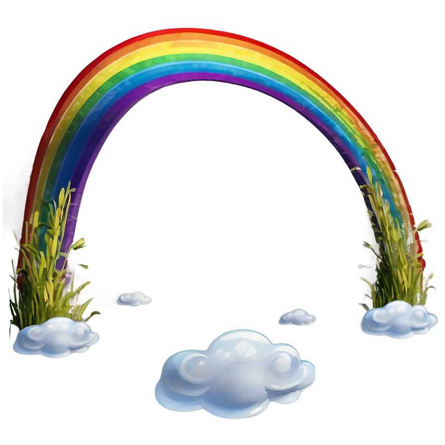 Realistic Rainbow Image Png 04292024