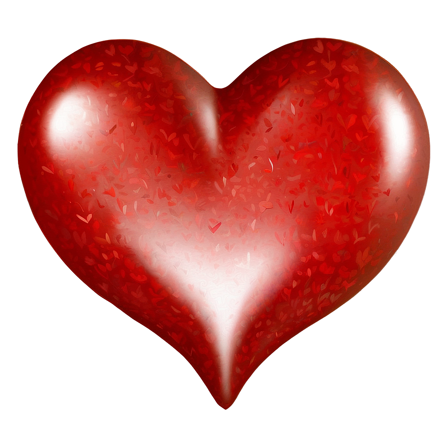 Realistic Red Heart Png 05242024