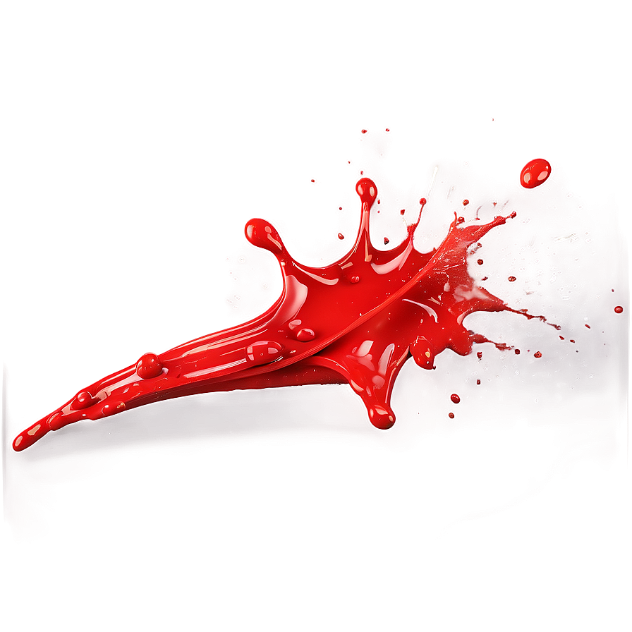 Realistic Red Splash Png Ovi33