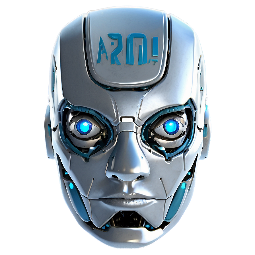 Realistic Robot Head Png 52