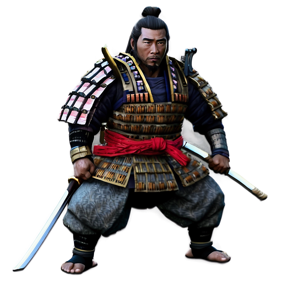 Realistic Samurai Png Vnl15