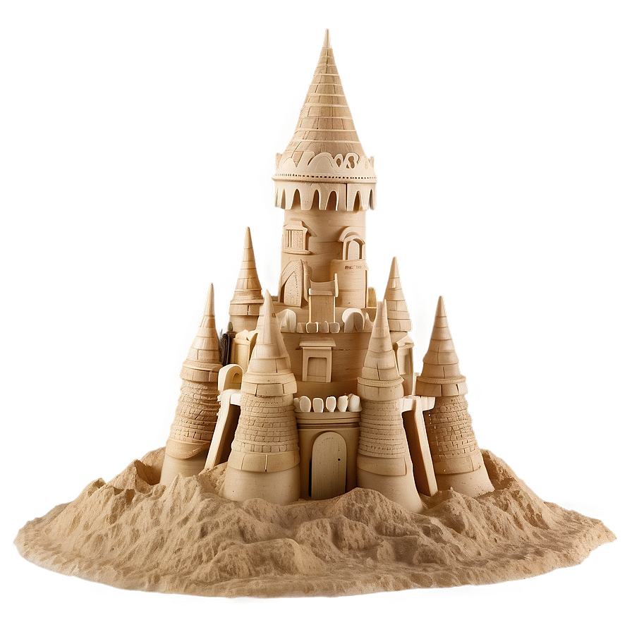 Realistic Sandcastle Png 77