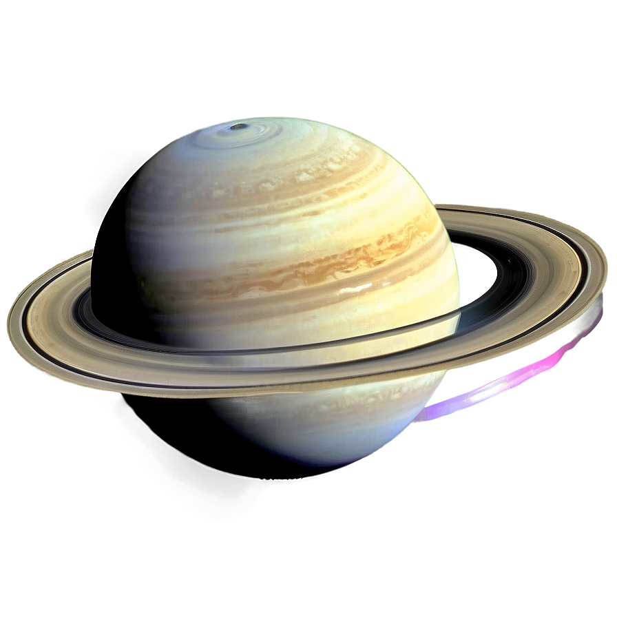 Realistic Saturn Image Png 9