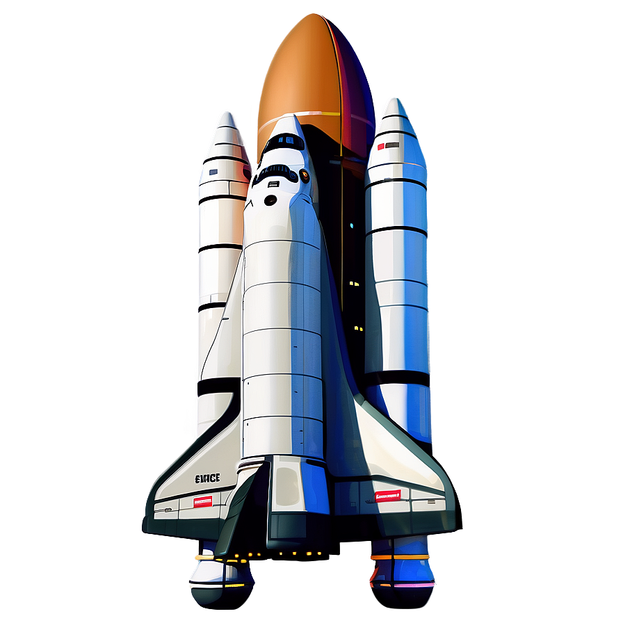 Realistic Space Shuttle Png 46