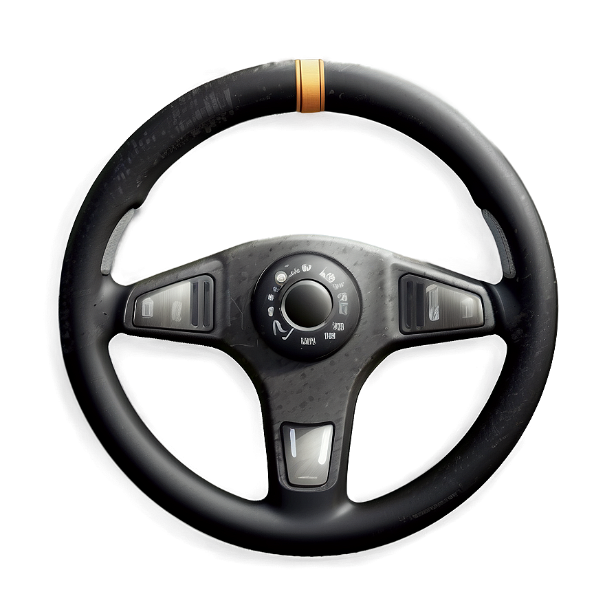 Realistic Steering Wheel Illustration Png Hdf