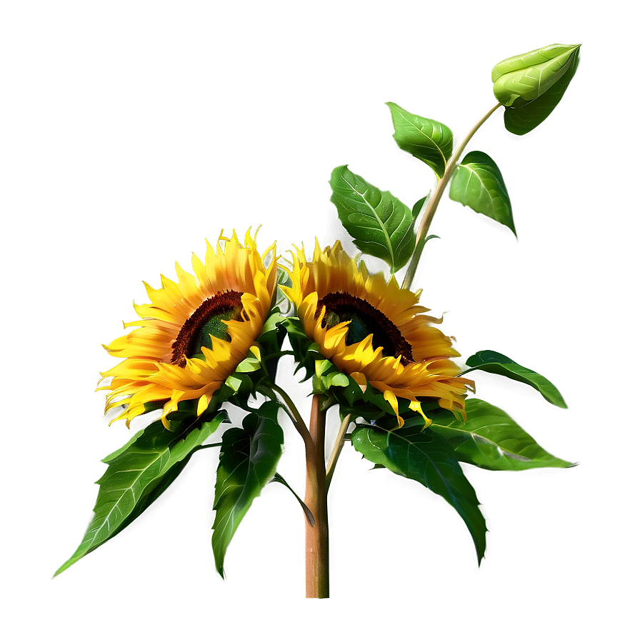 Realistic Sunflower Png 05032024