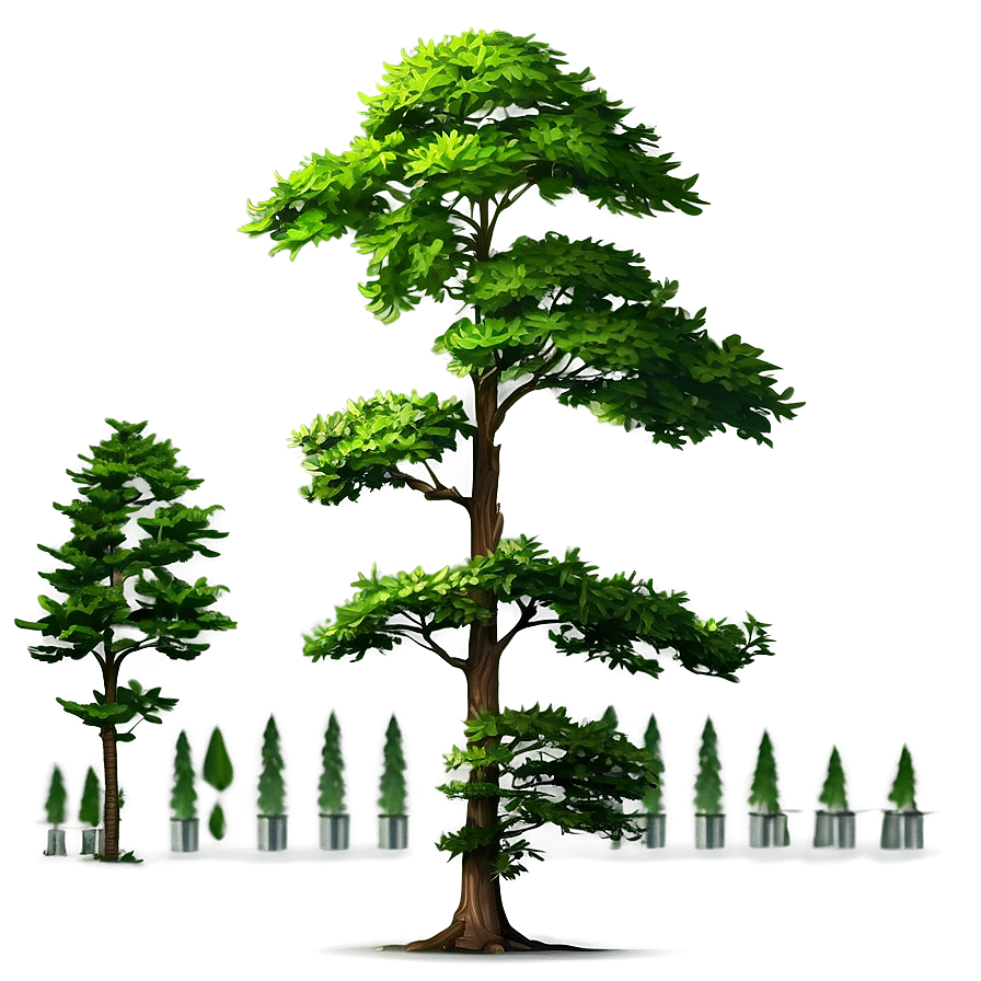 Realistic Tree Elevation Png Itp