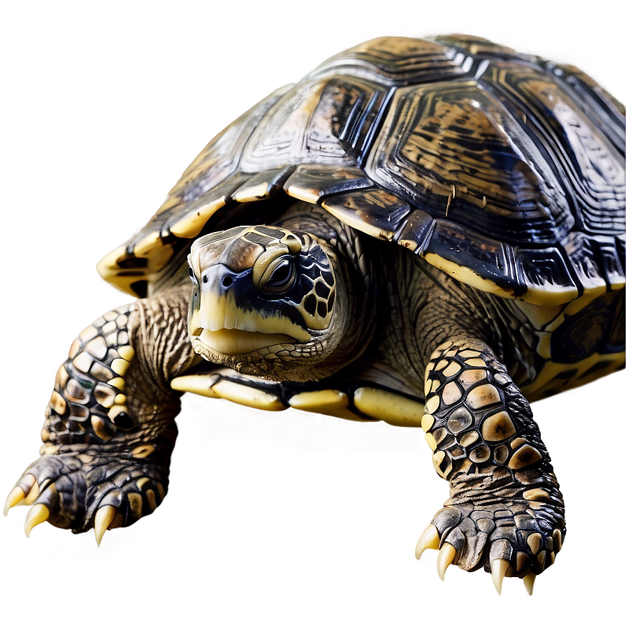 Realistic Turtle Illustration Png 05232024