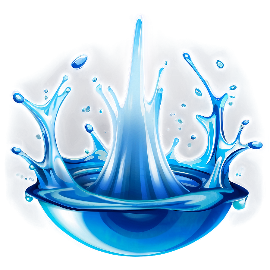 Realistic Water Splash Png 05042024