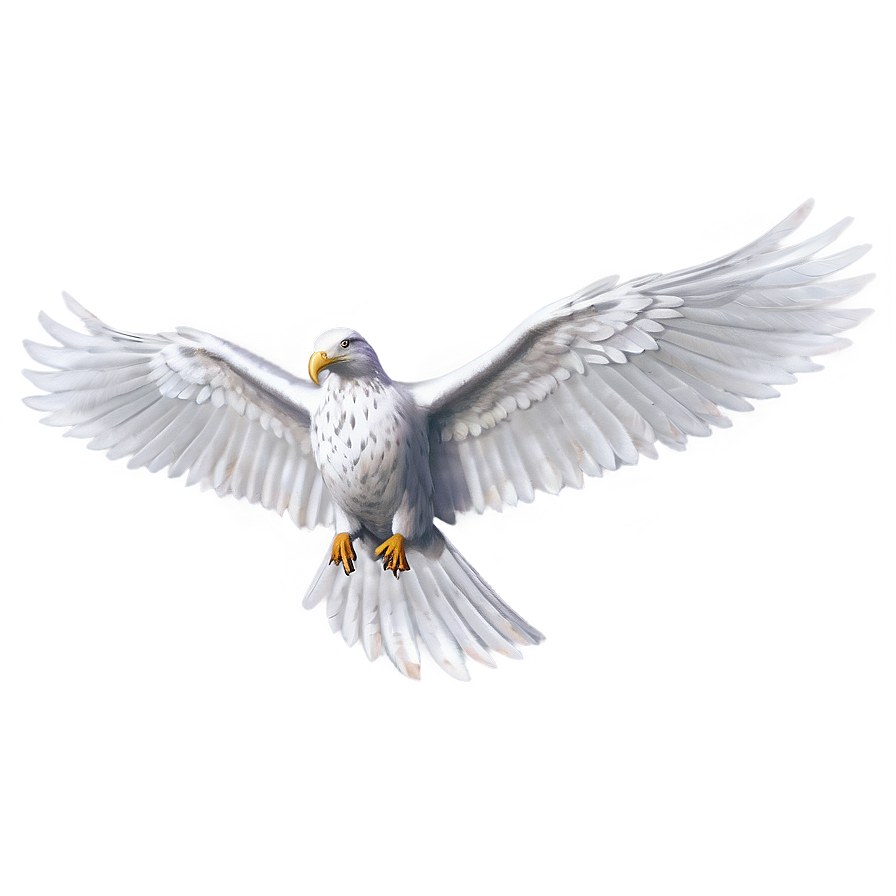 Realistic White Wings Png 06262024