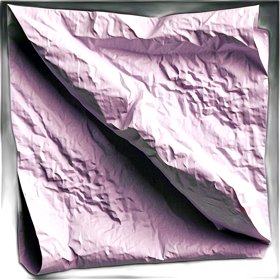 Realistic Wrinkled Paper Effect Png Sps