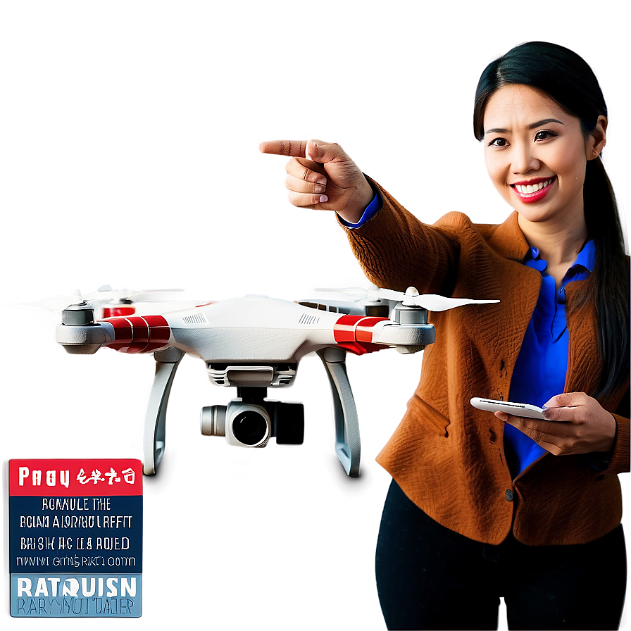 Realtor With Drone Photography Png 06132024