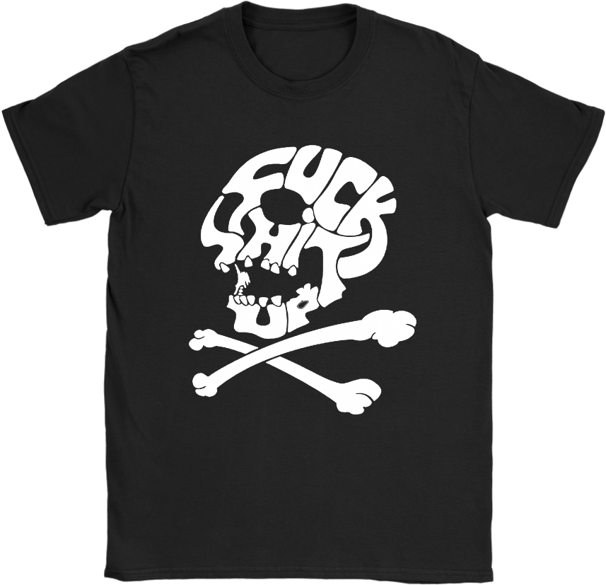 Rebellious Skull Tshirt Design