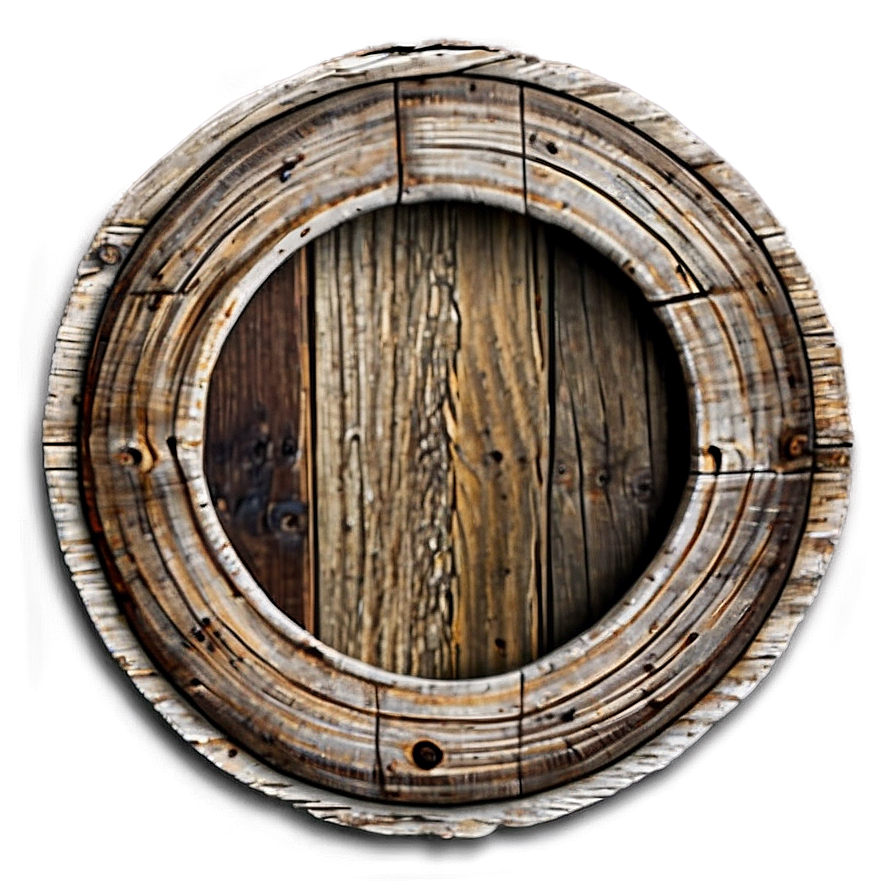 Reclaimed Wood Circle Png Xab