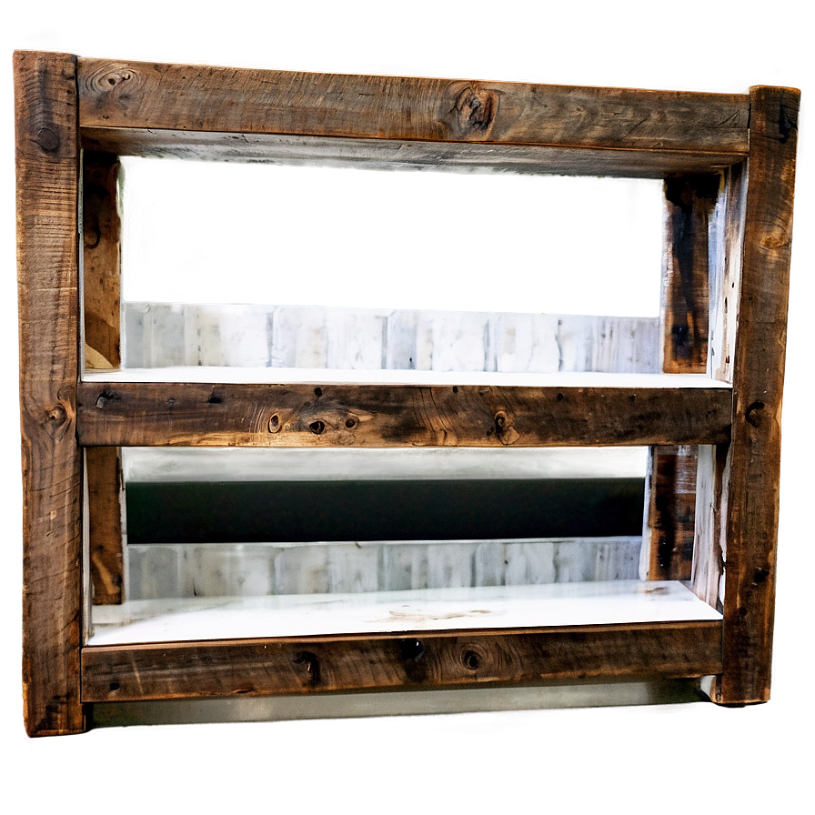 Reclaimed Wood Shelf Collections Png 42