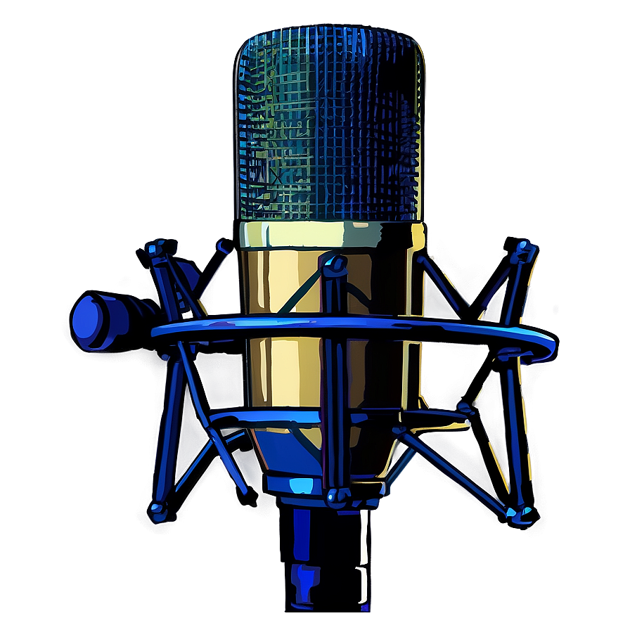 Recording Studio Microphone Setup Png 06262024