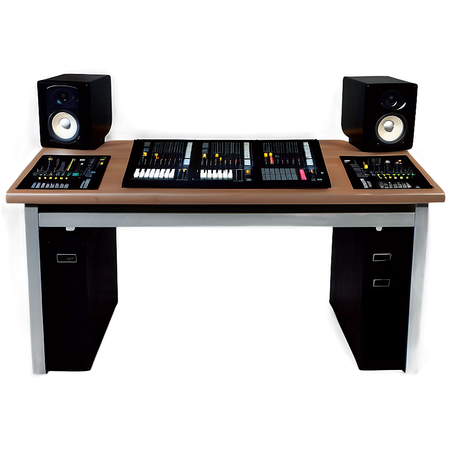 Recording Studio Producer Desk Png Kxu94