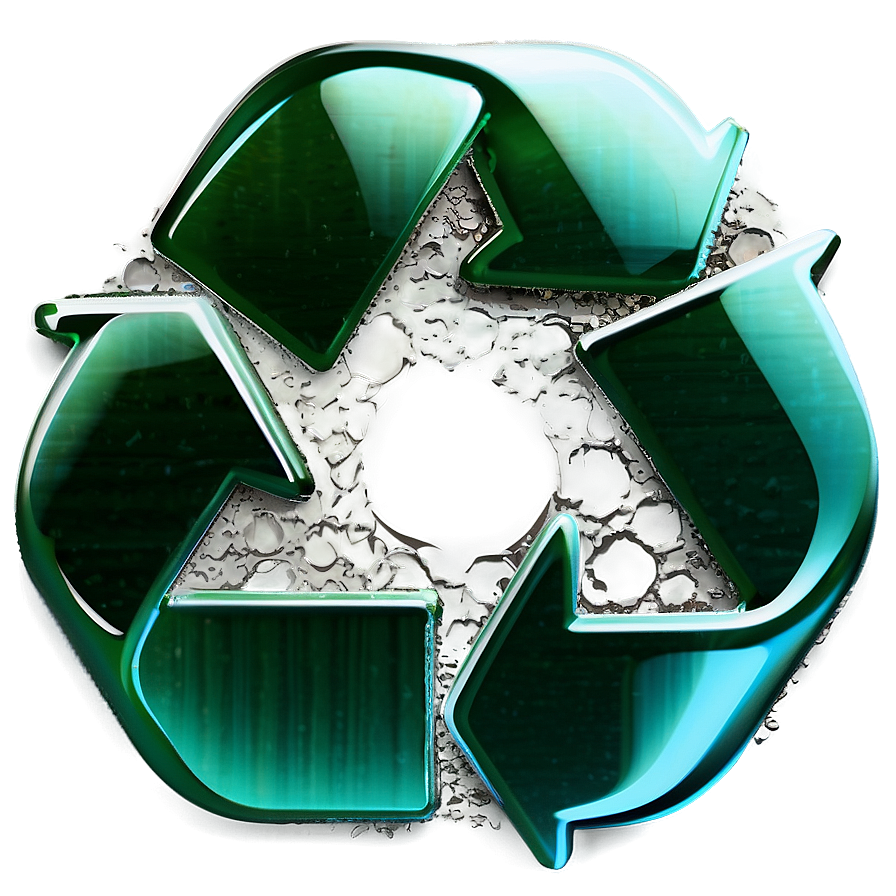 Recycle Symbol With Text Space Png 74