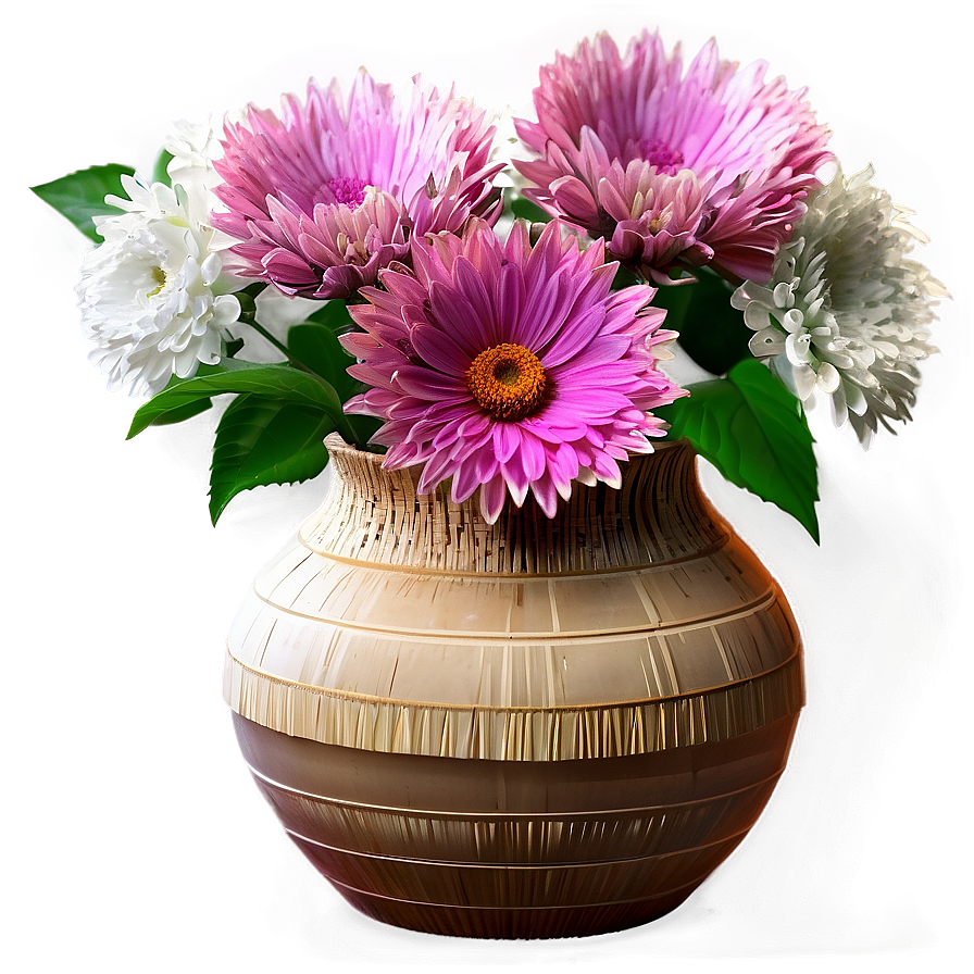 Recycled Material Flower Vase Png 28