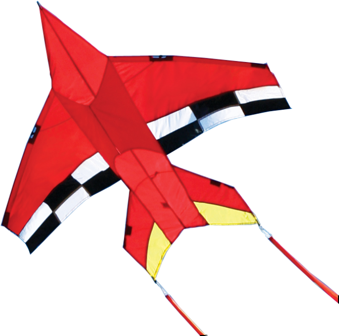 Red Airplane Shaped Kite