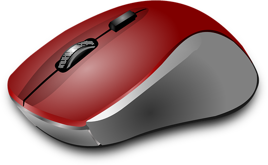 Red And Silver Computer Mouse.jpg