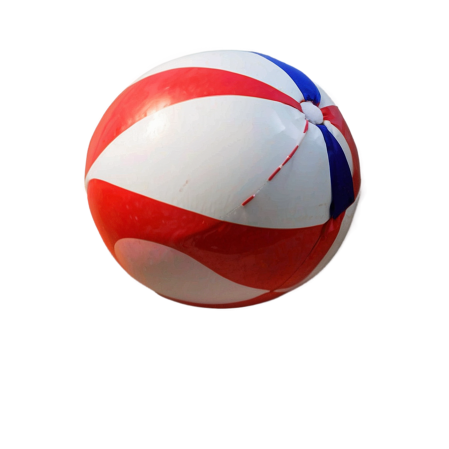 Red And White Beach Ball Png 53